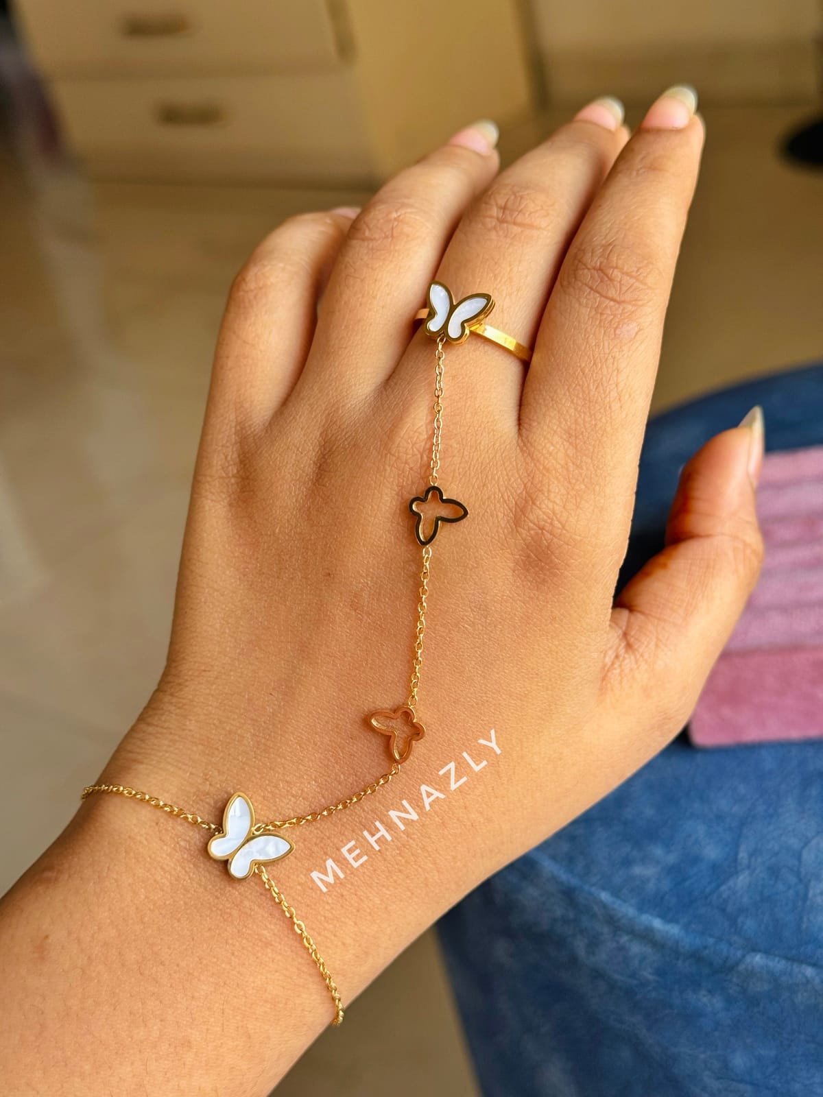 Stainless steel Butterfly Aliban