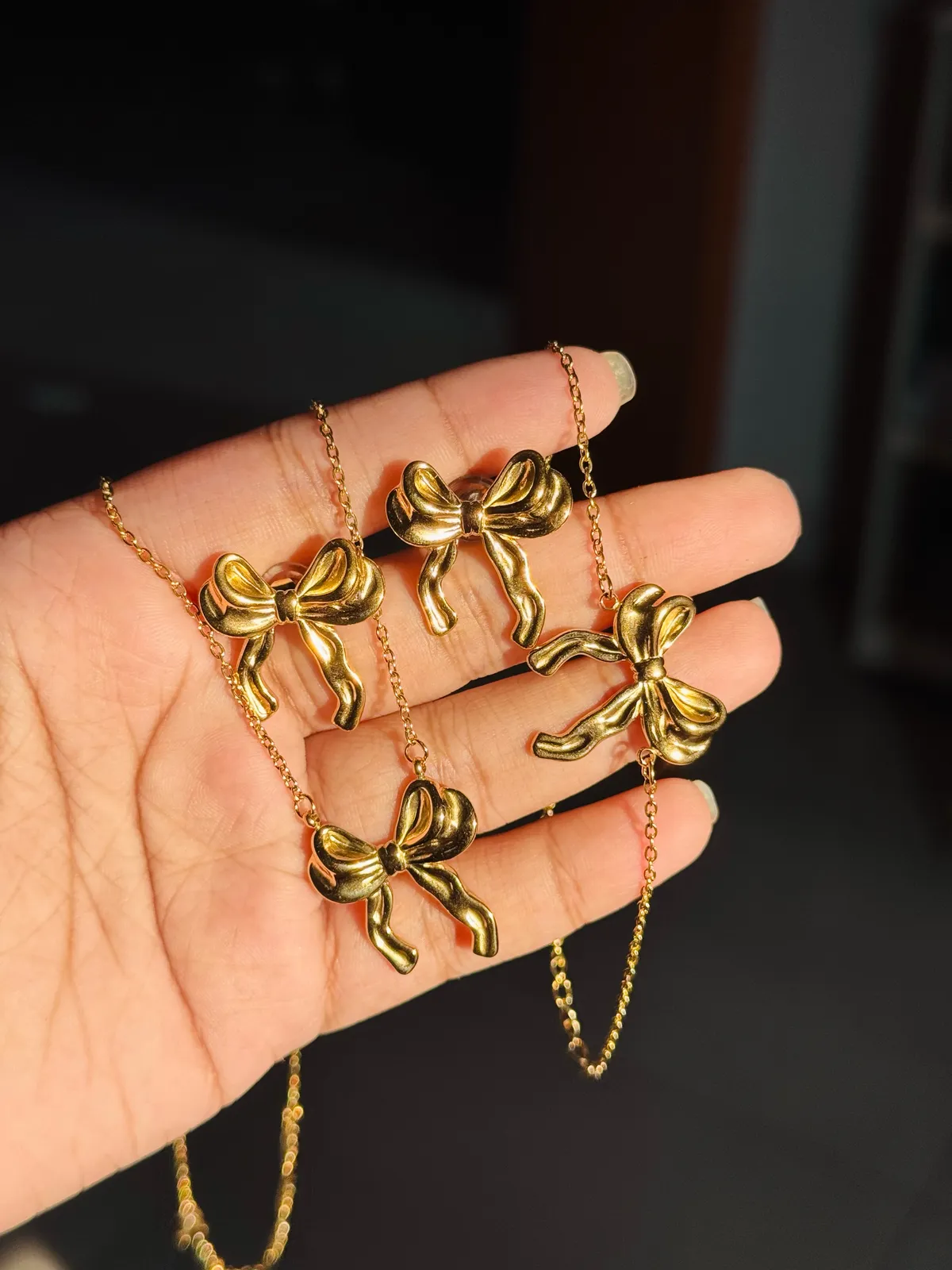 Stainless Steel Bow set